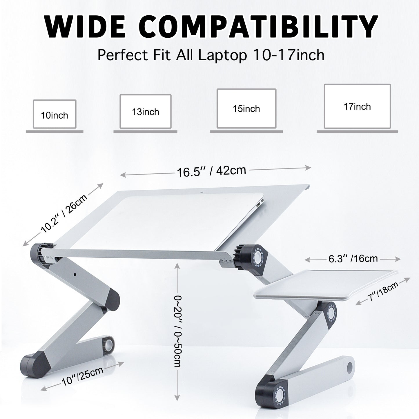 Elevate Your Workspace with an Adjustable Laptop Stand | Nache & Co 